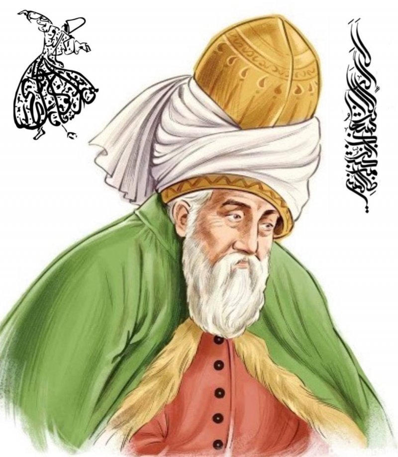 امروز ۸ مهر ماه ، زادروز و همچنین روز بزرگداشت جلال الدین محمد بلخی معروف به مولانا است .